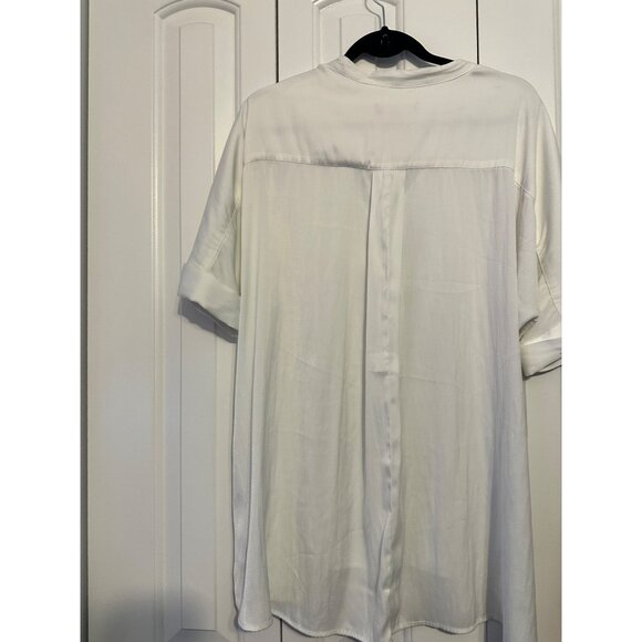 Ellen Tracy Affinity‎ blouse in chalk white XL - Picture 10 of 10